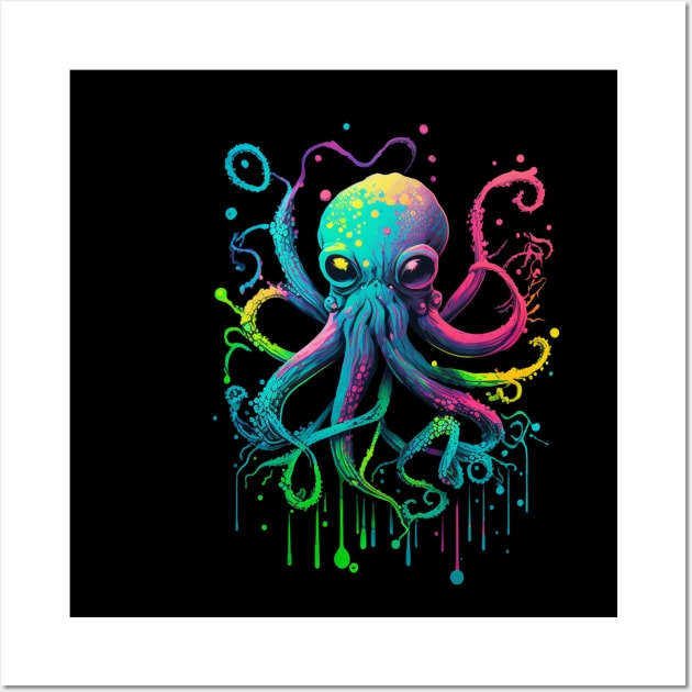 octopop Wall Art by retrocolorz